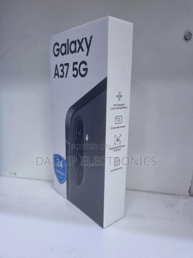 New Samsung Galaxy A37 256 GB Black - thumbnail 2