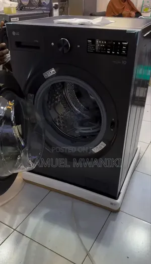 Lg 15/8 Kg Front Load Washer and Dryer Full Automatic Essence Graphite