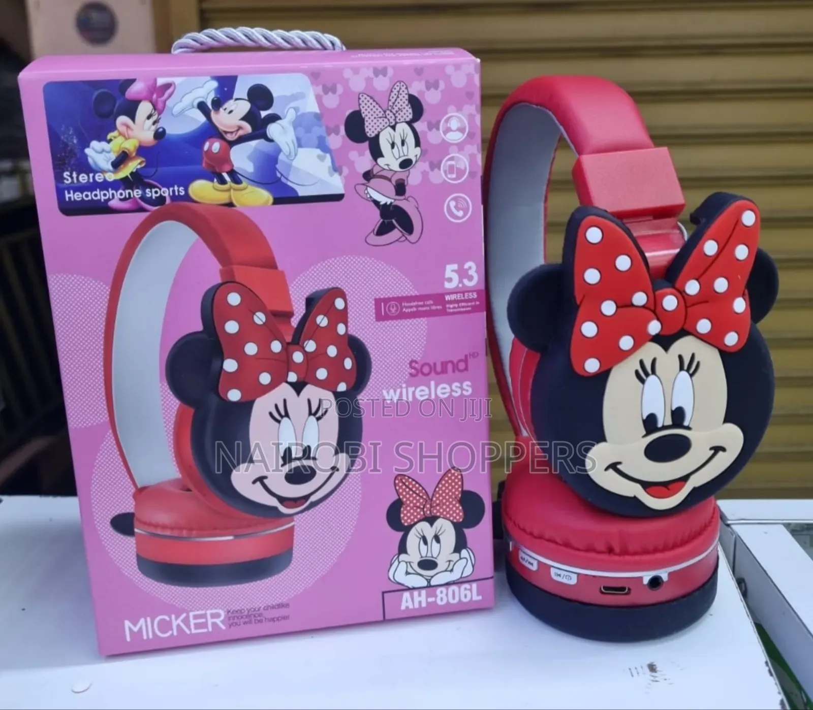Kids Headphones / Red