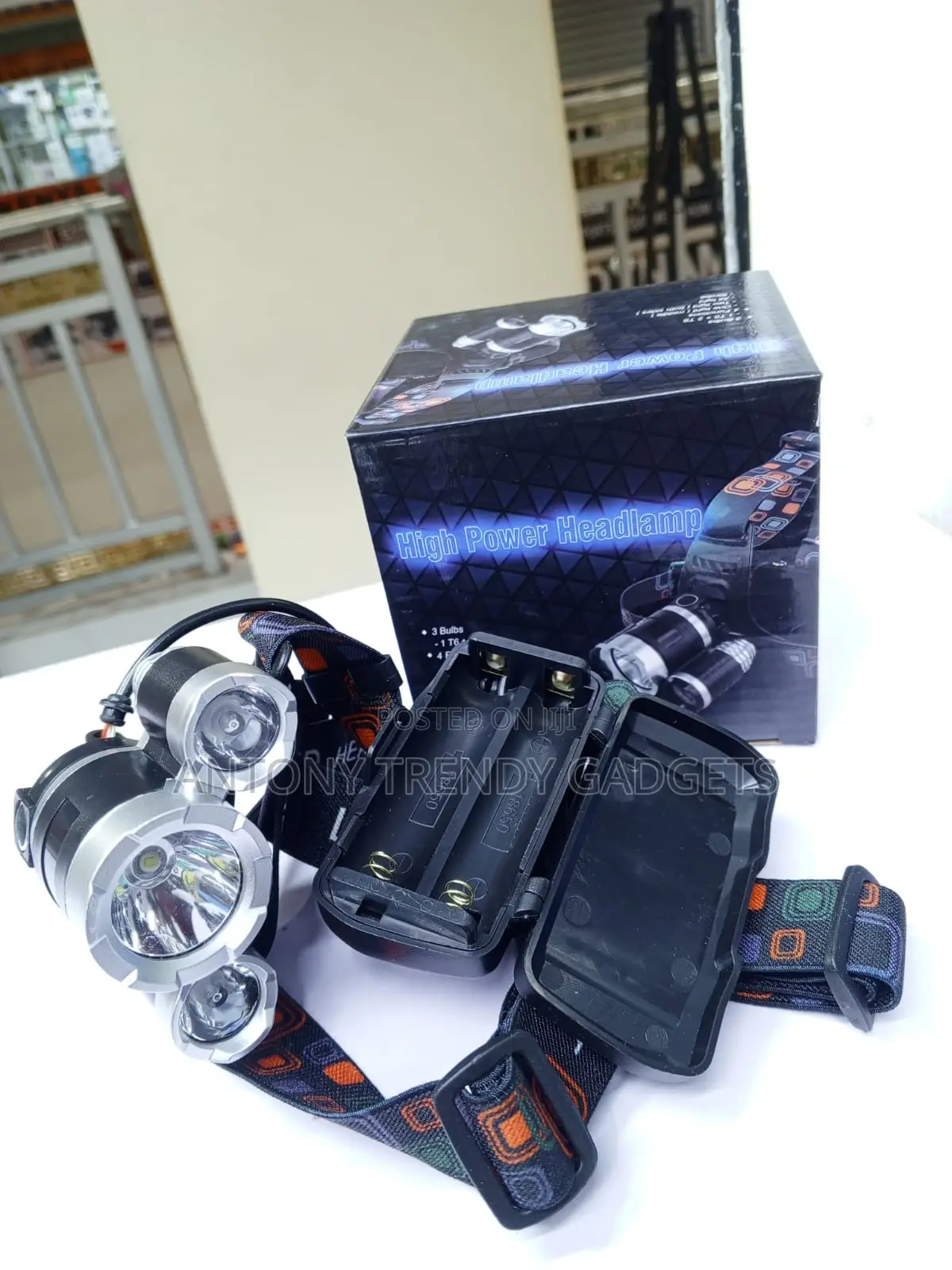 Cree T6 Led Headlamp Usb Rechargeable Outdoor Light