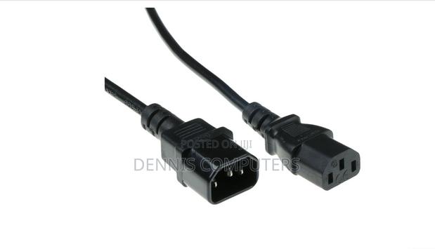 C13 to C14 Converter Black