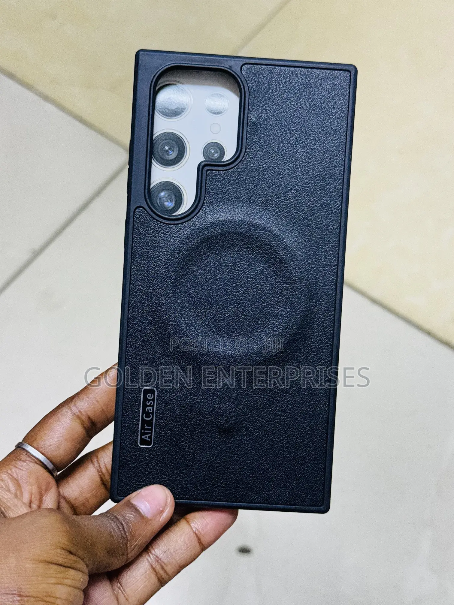 Air Case Leather Cover Samsung 23, 24,25 Ultra