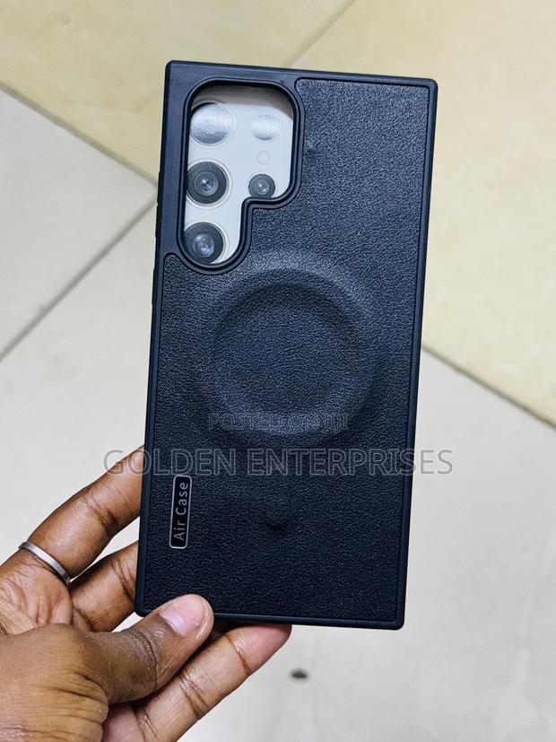 Air Case Leather Cover Samsung 23, 24,25 Ultra