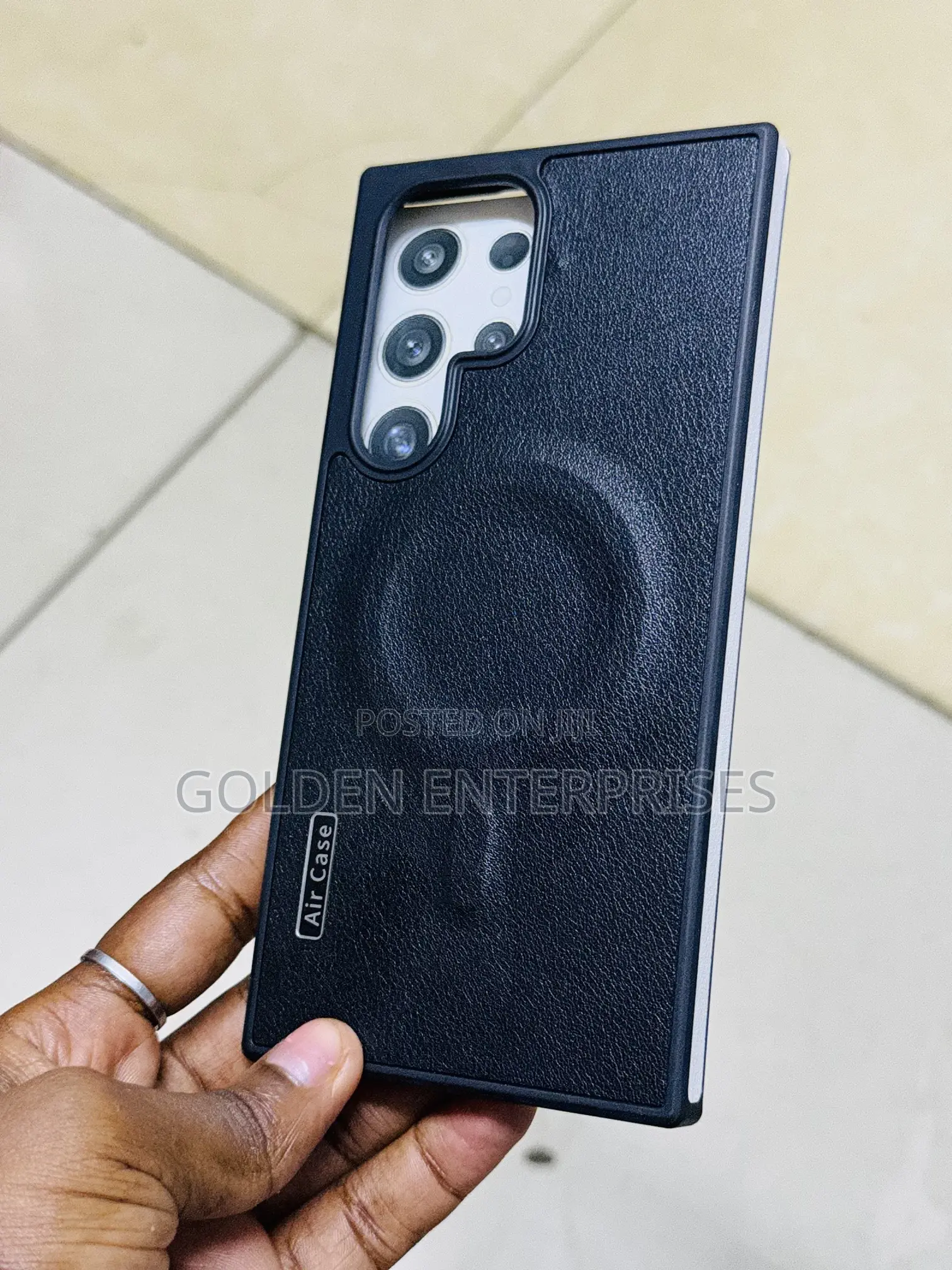 Air Case Leather Cover Samsung 23, 24,25 Ultra