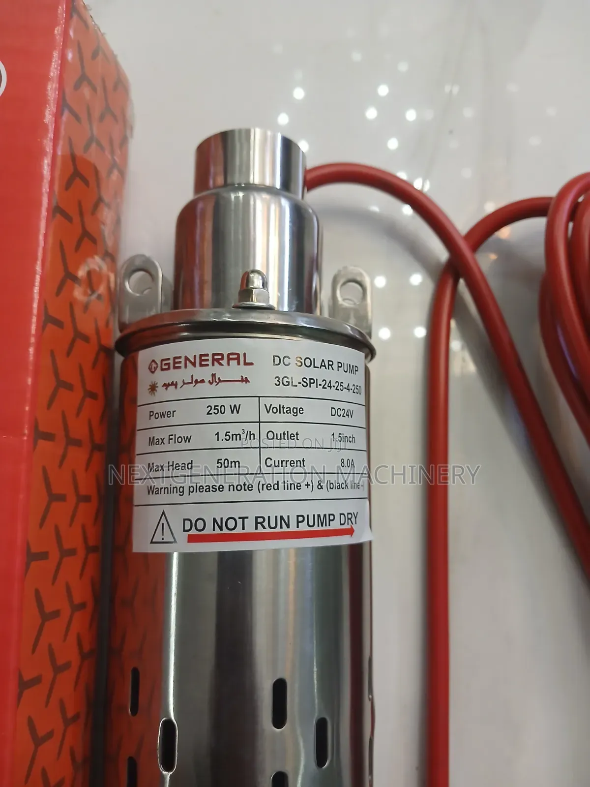 General Efficient Solar Water Pump