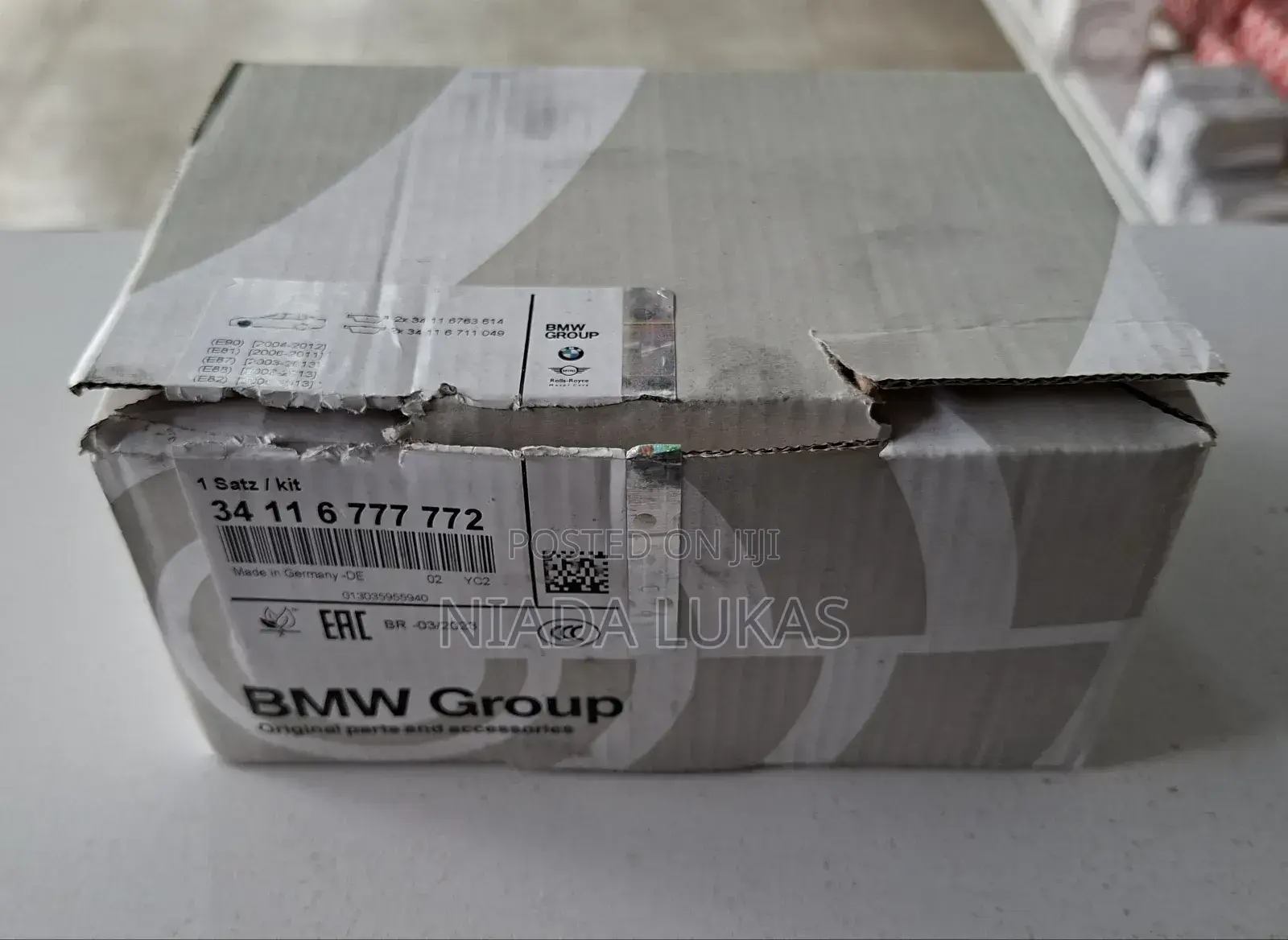 Genuine BMW Brake Pad Set