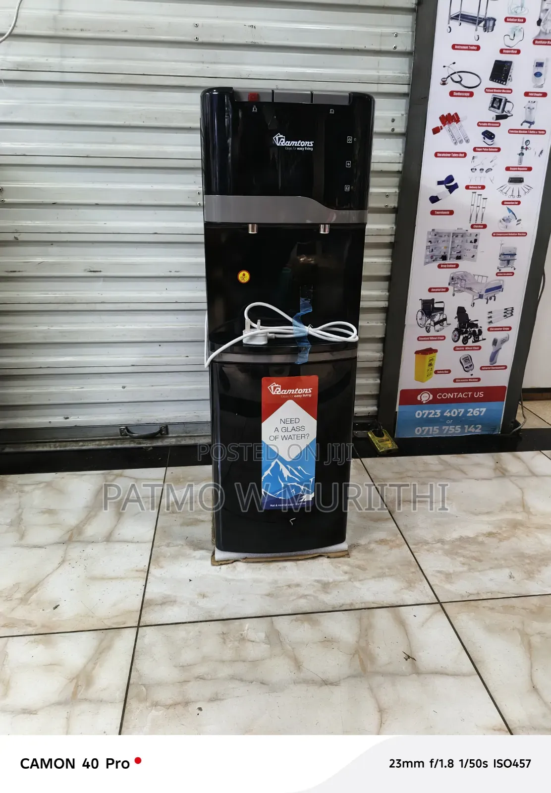 Ramtons Dispenser Hot and Normal Rm699