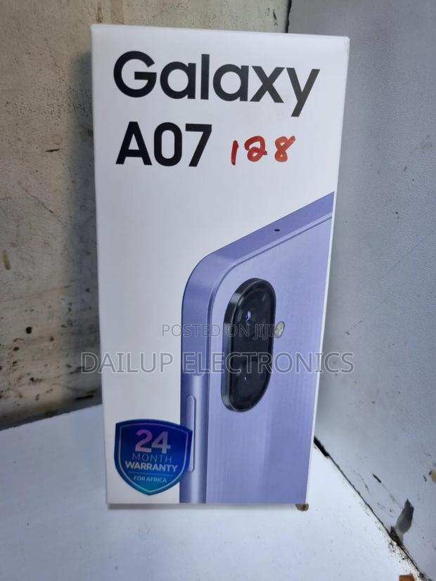 New Samsung Galaxy A07 4G 128 GB Purple