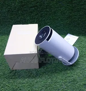 Full Hd Portable Projector - 1080p, Wi-Fi, Bluetooth, White Projector