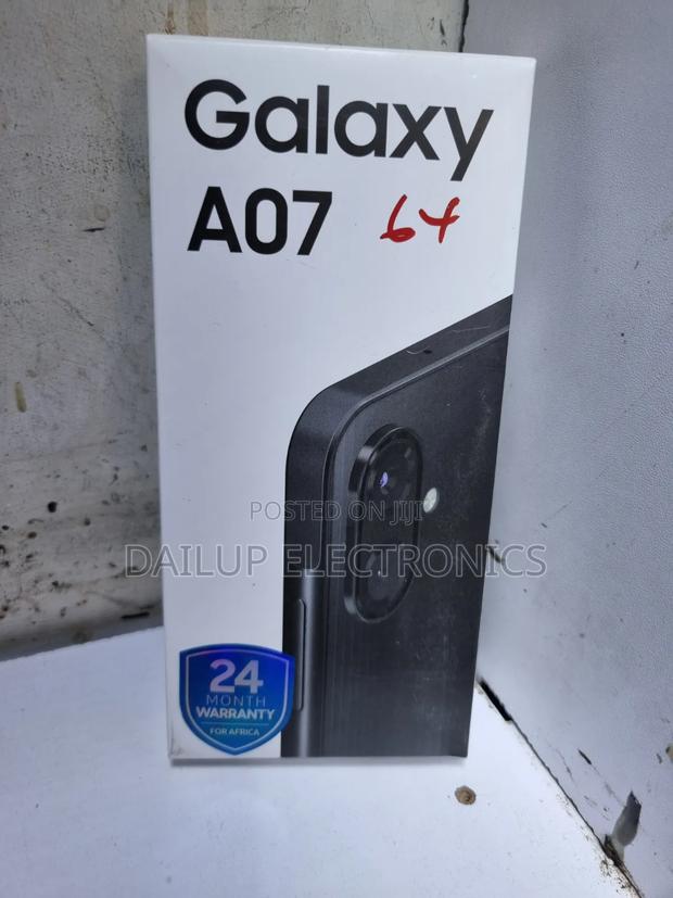 New Samsung Galaxy A07 128 GB Black