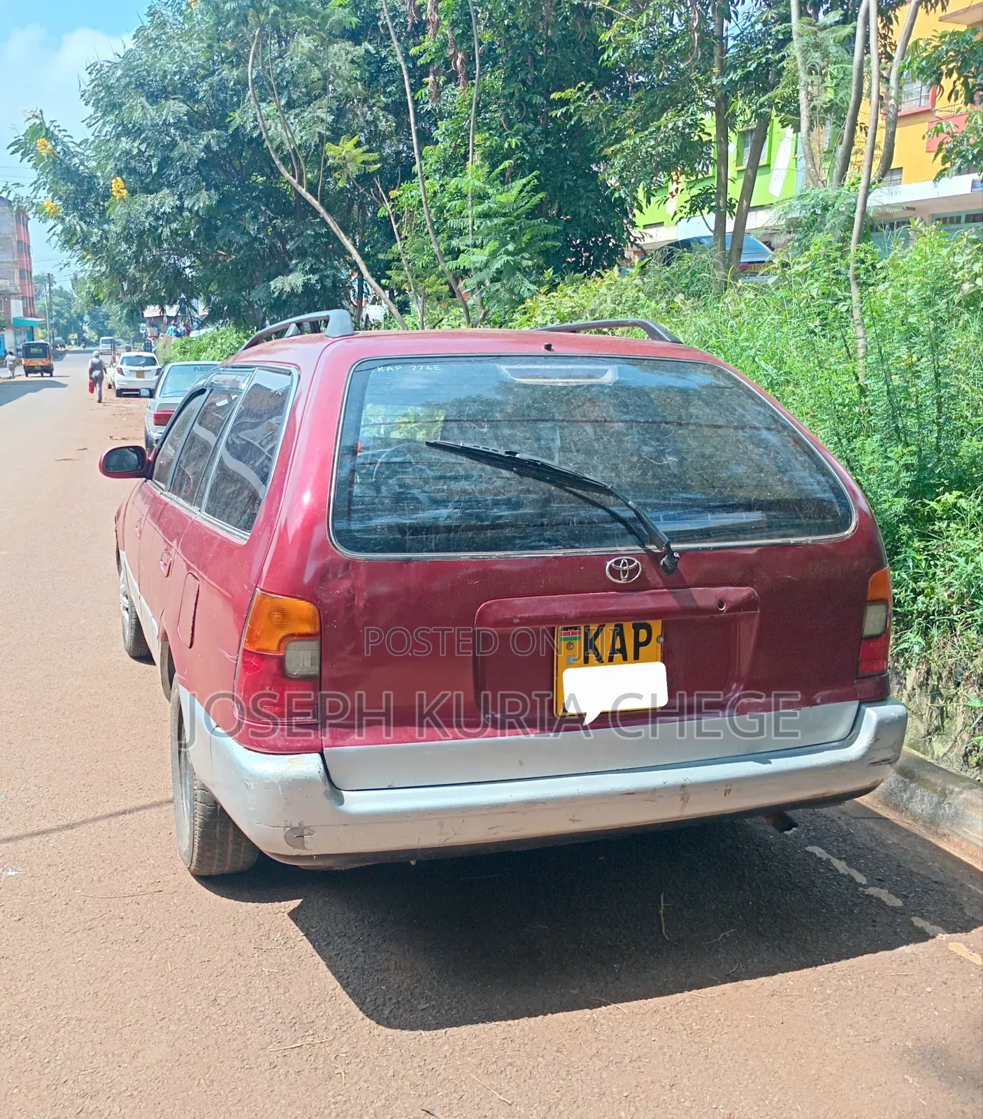 Toyota Corolla 1998 Maroon