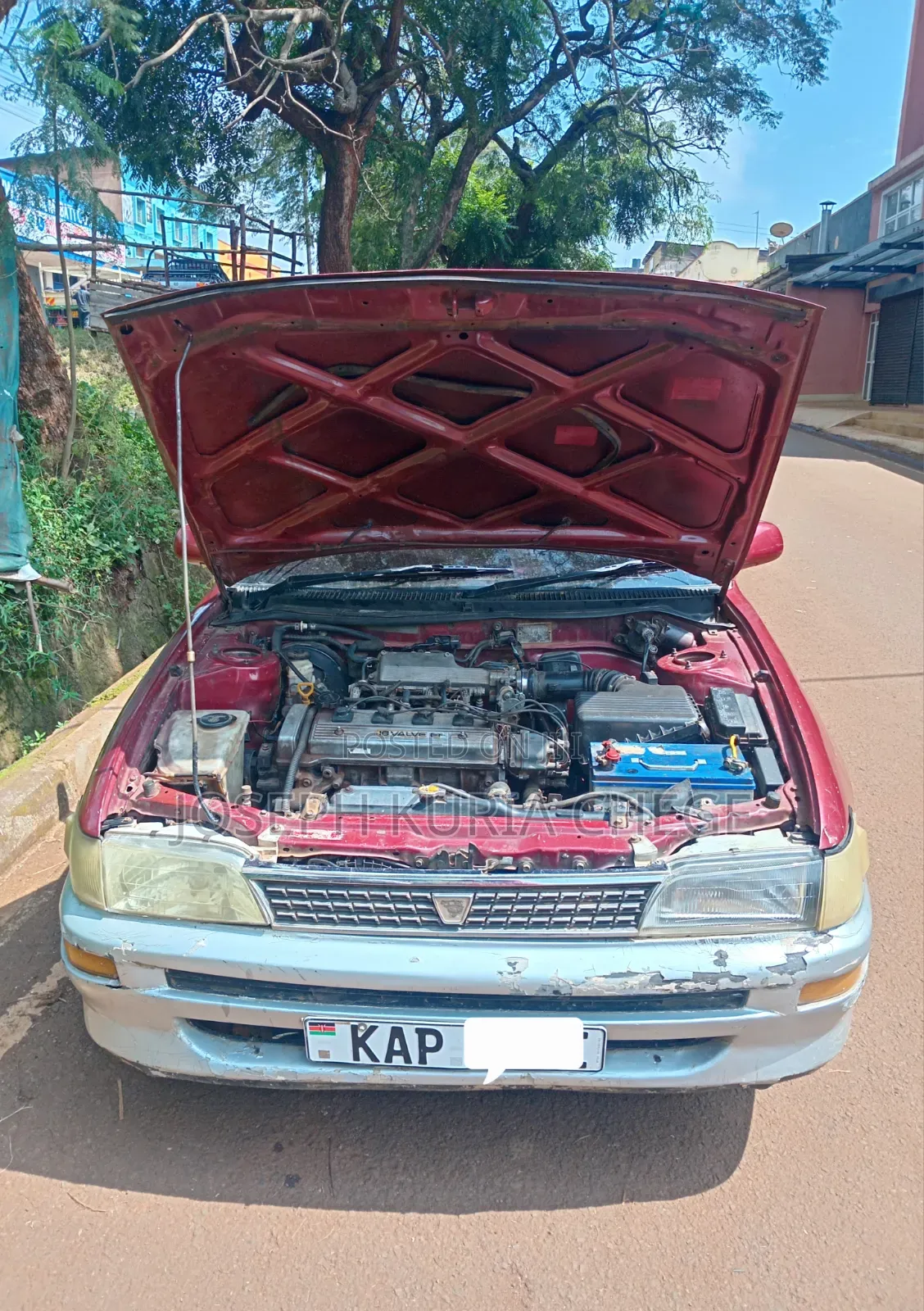 Toyota Corolla 1998 Maroon