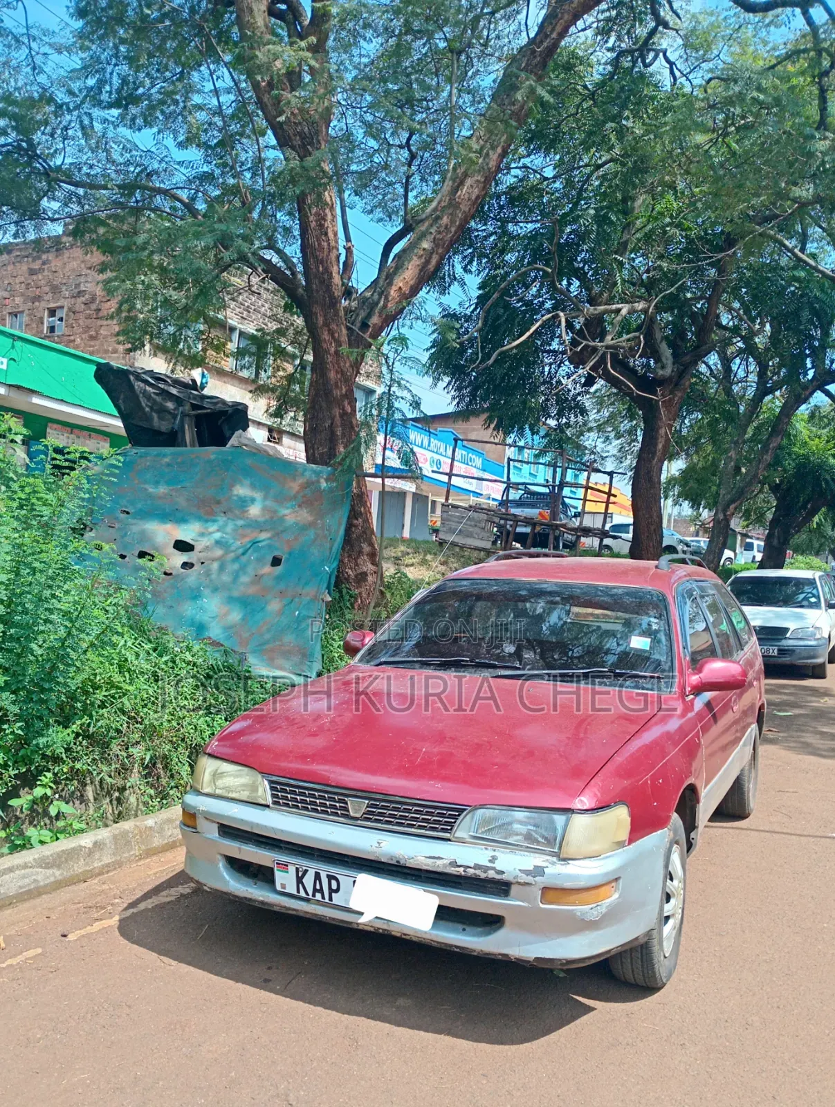Toyota Corolla 1998 Maroon