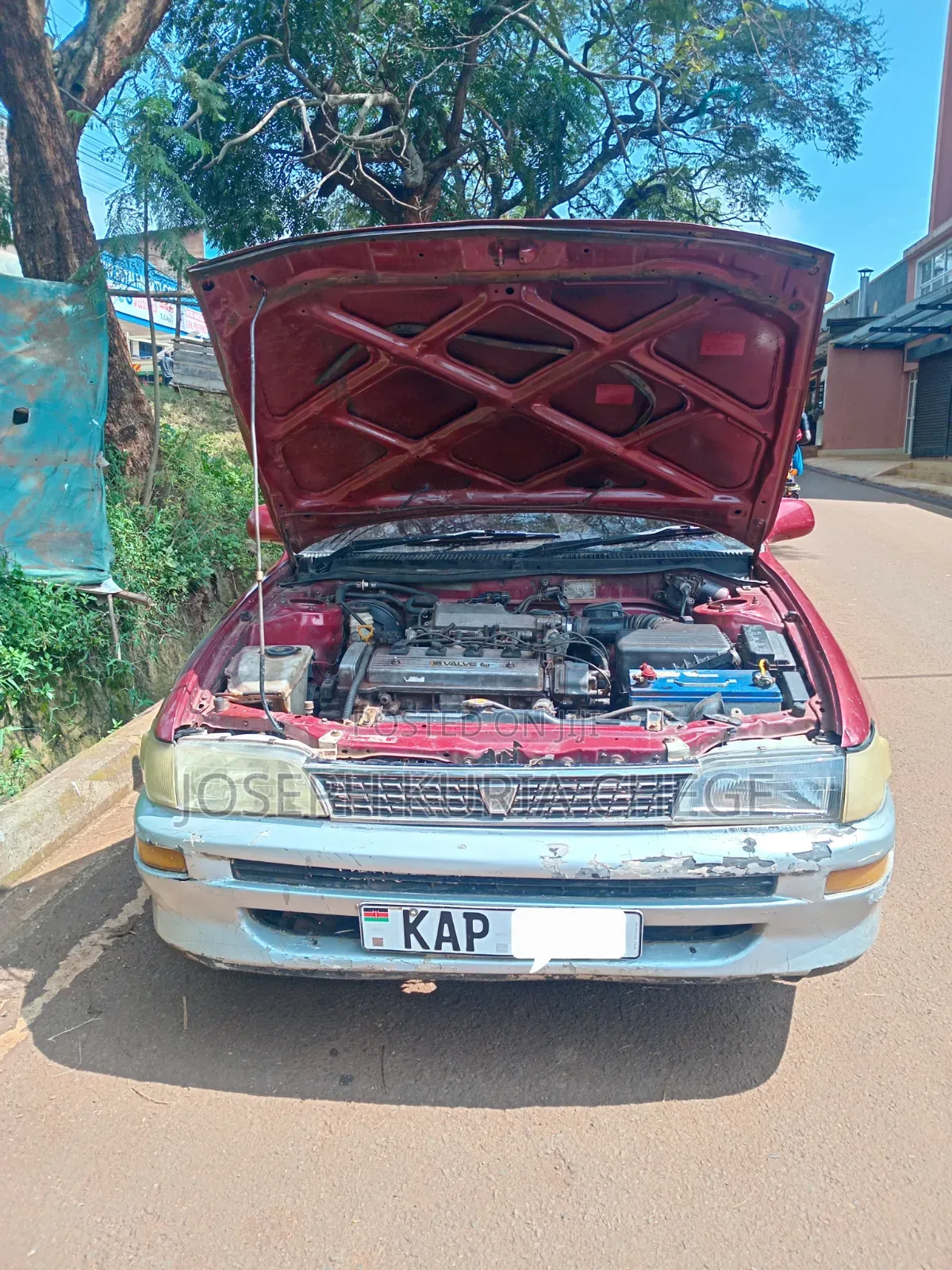 Toyota Corolla 1998 Maroon