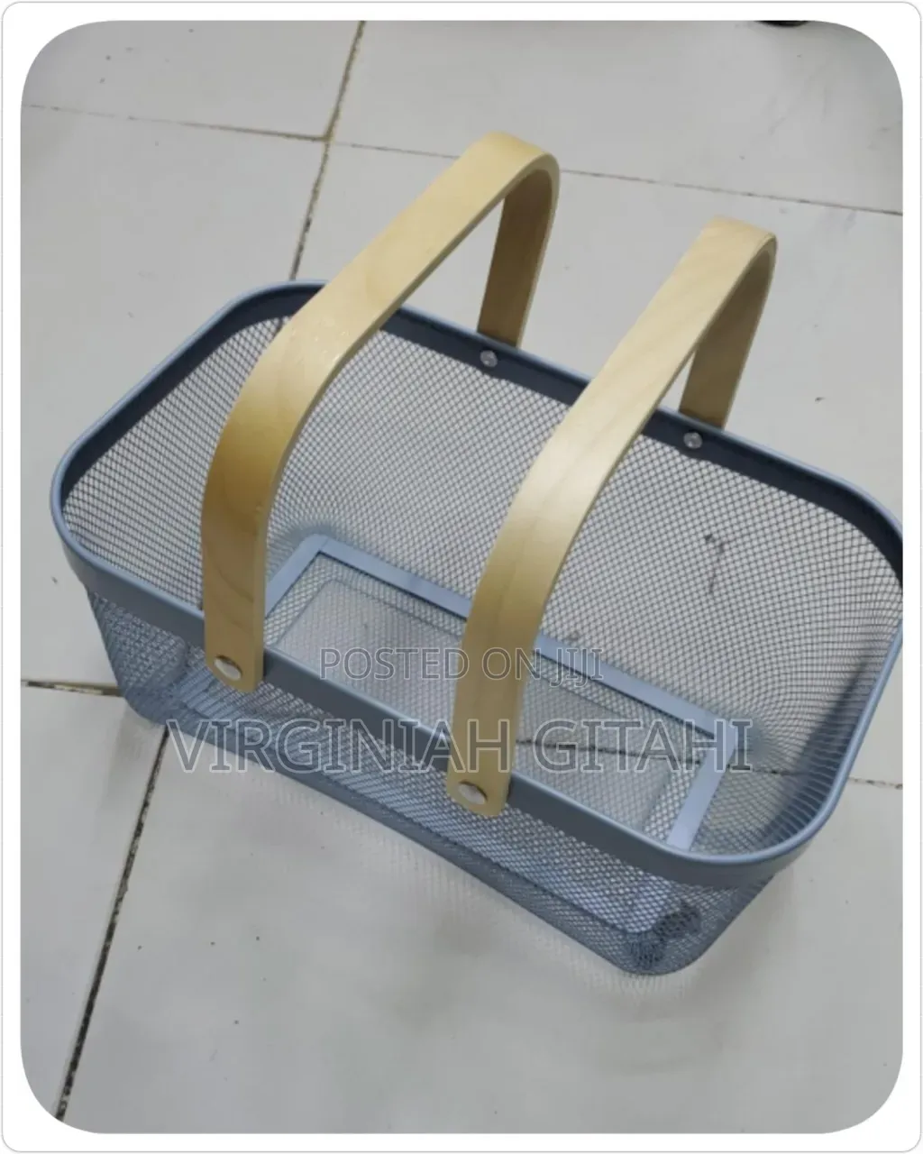 Storage/Fruit Basket With Handles*