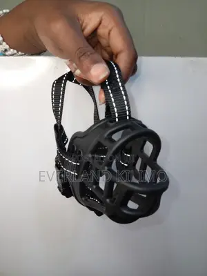 Small Custom Fit Dog Muzzle - Black