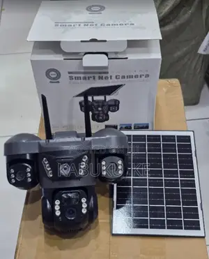 4g 3 Lens Solar Triple Lens Solar CCTV V380 Pro Camera Full 1080p Hd