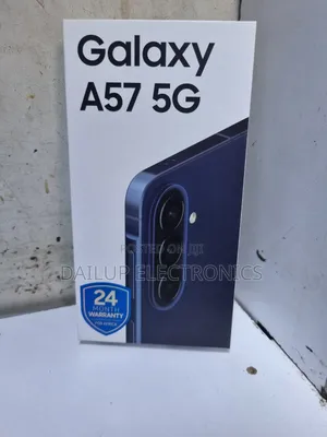 New Samsung A57 256 GB Black