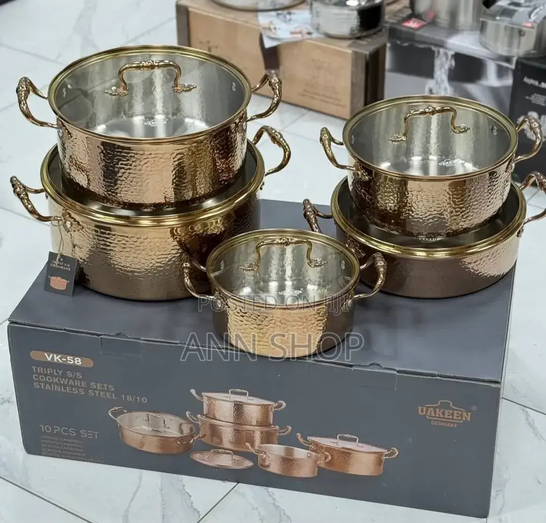Gold Stainless Sufuria
