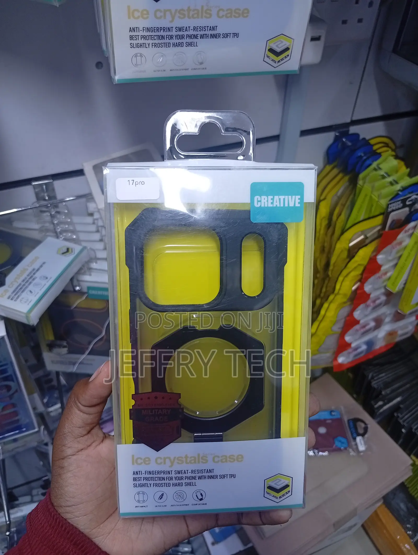 iPhone 17 Pro Dual-Material Hybrid Design Cover