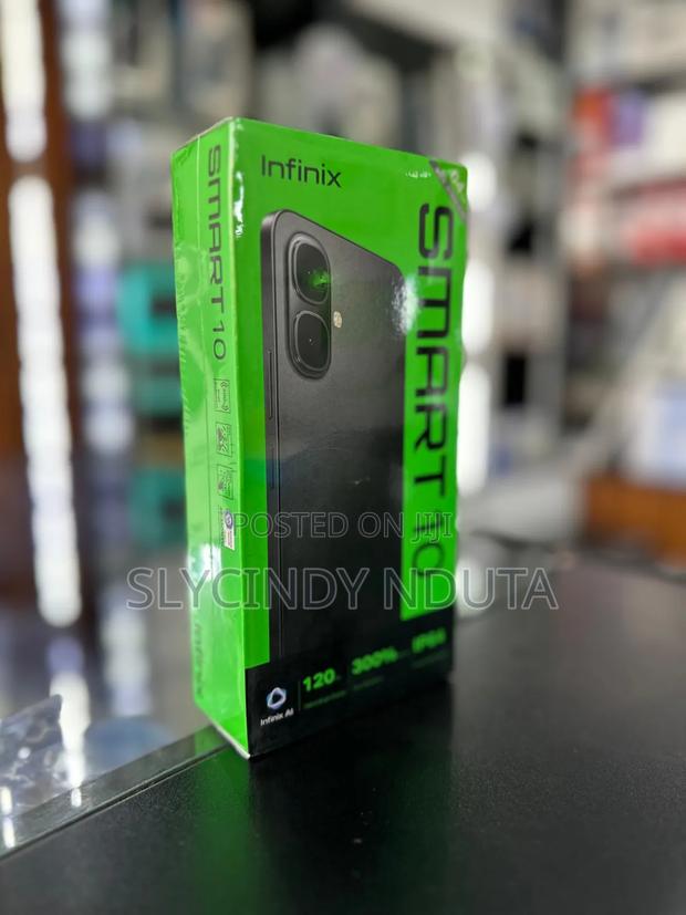New Infinix Smart 10 64 GB Black