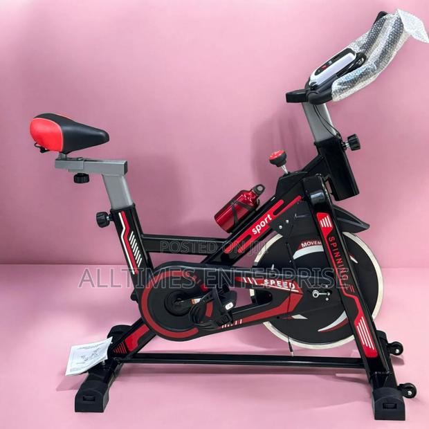 Sport Spin Bike Available in Green and Red