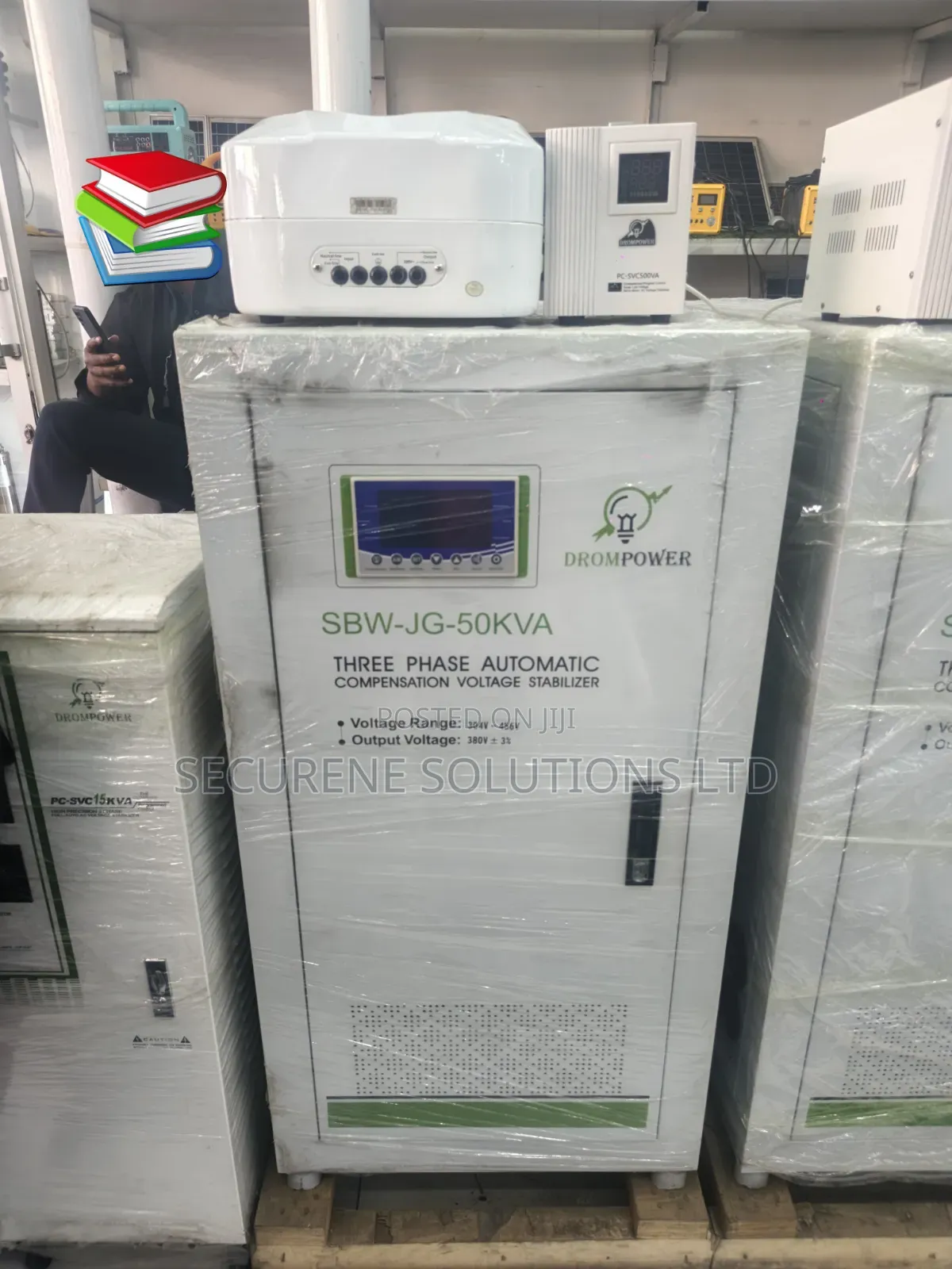 Automatic Voltage Stabilizer 3 Phase Digital Display 50kw