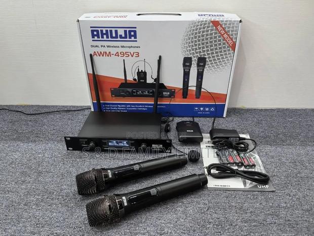 Ahuja Awm-495v3 Three in 1 Wireless Microphone - main view