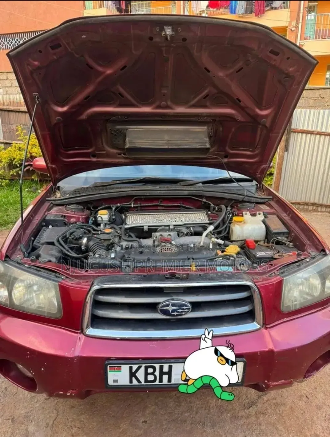 Subaru Forester 2006 Red