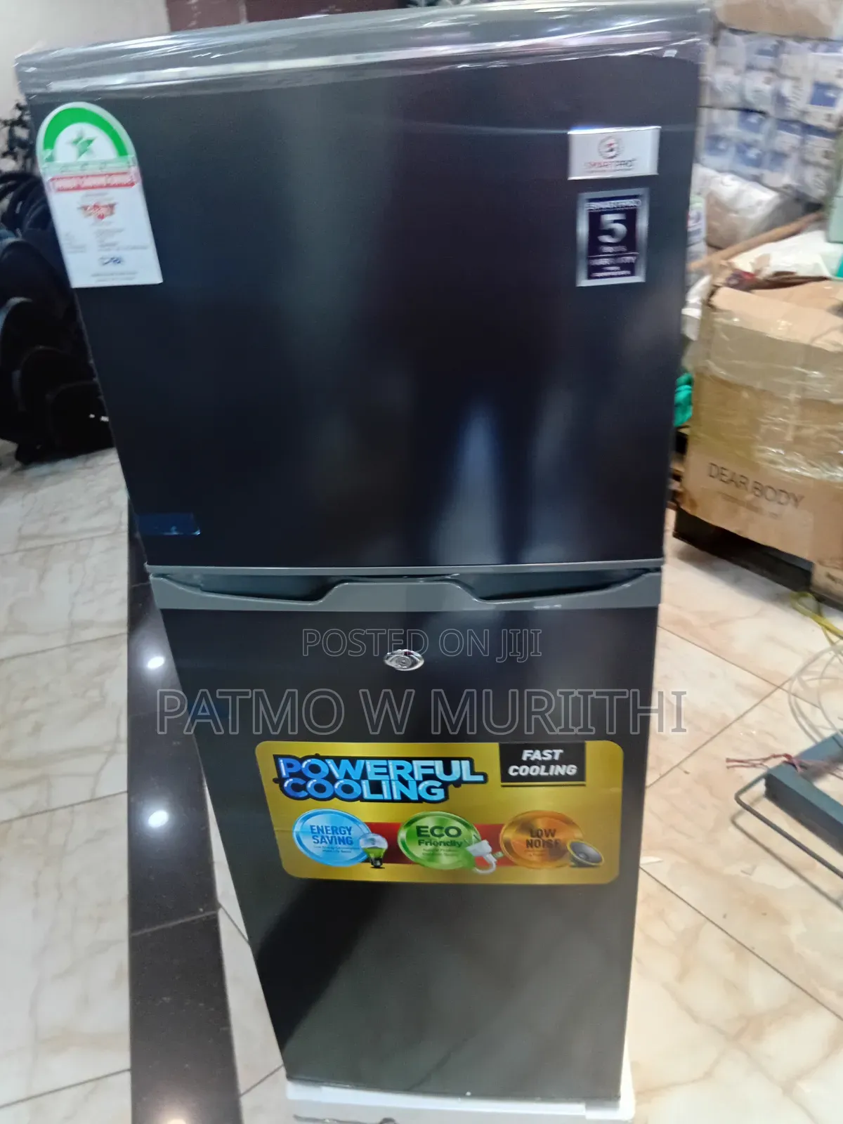 Smartpro 138 Litres Double Door Fridge