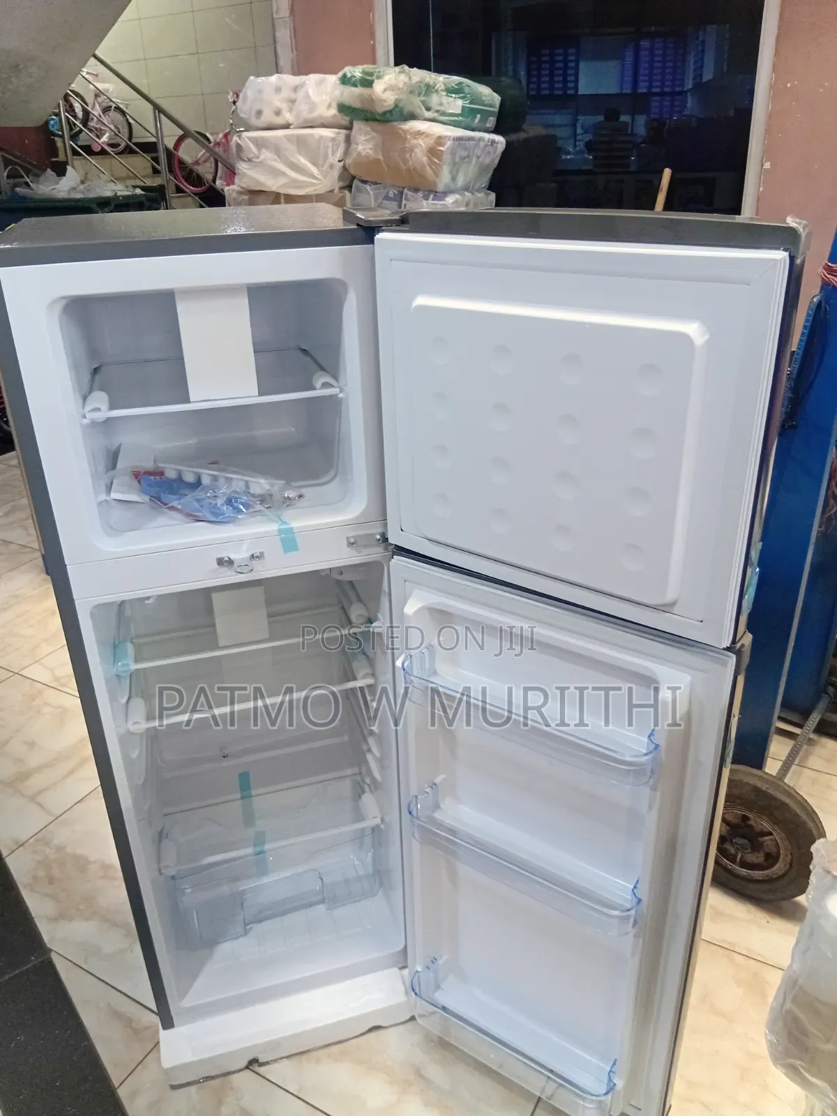 Smartpro 138 Litres Double Door Fridge
