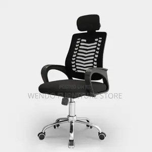 Office Chair : Ergonomic Black Mesh Office Chair