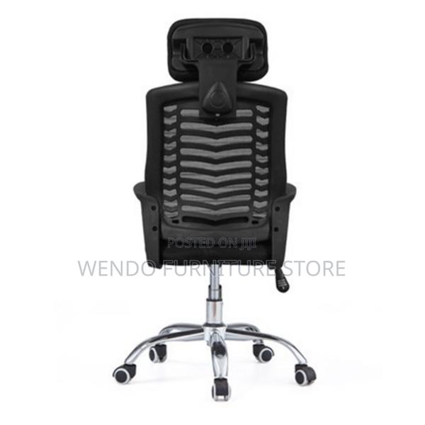 Office Chair : Ergonomic Black Mesh Office Chair - thumbnail 3