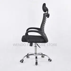 Office Chair : Ergonomic Black Mesh Office Chair