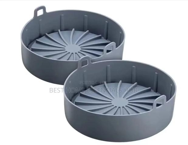 New Thickened Silicon Air Fryer Liner/ Baking Mat*Round Square - thumbnail 4