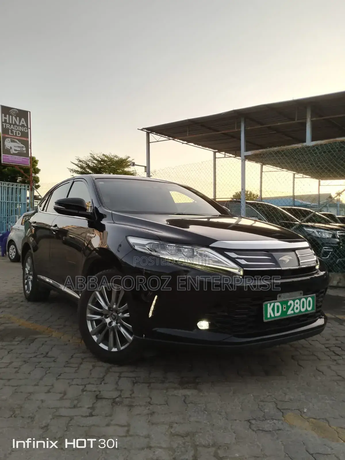 Toyota Harrier 2.5 Hybrid 4WD 2019 Black
