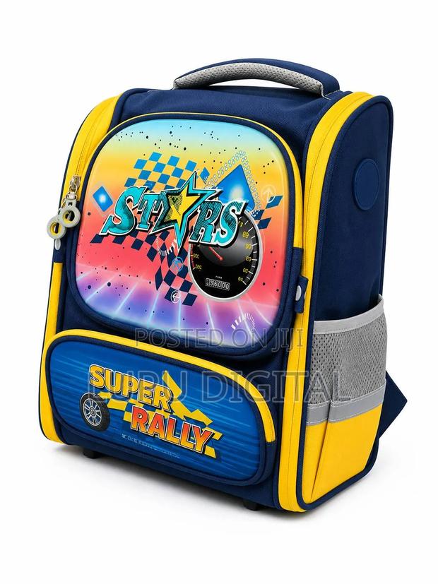 3d Hard Shell Front Cartoon Themed School Bags - thumbnail 2