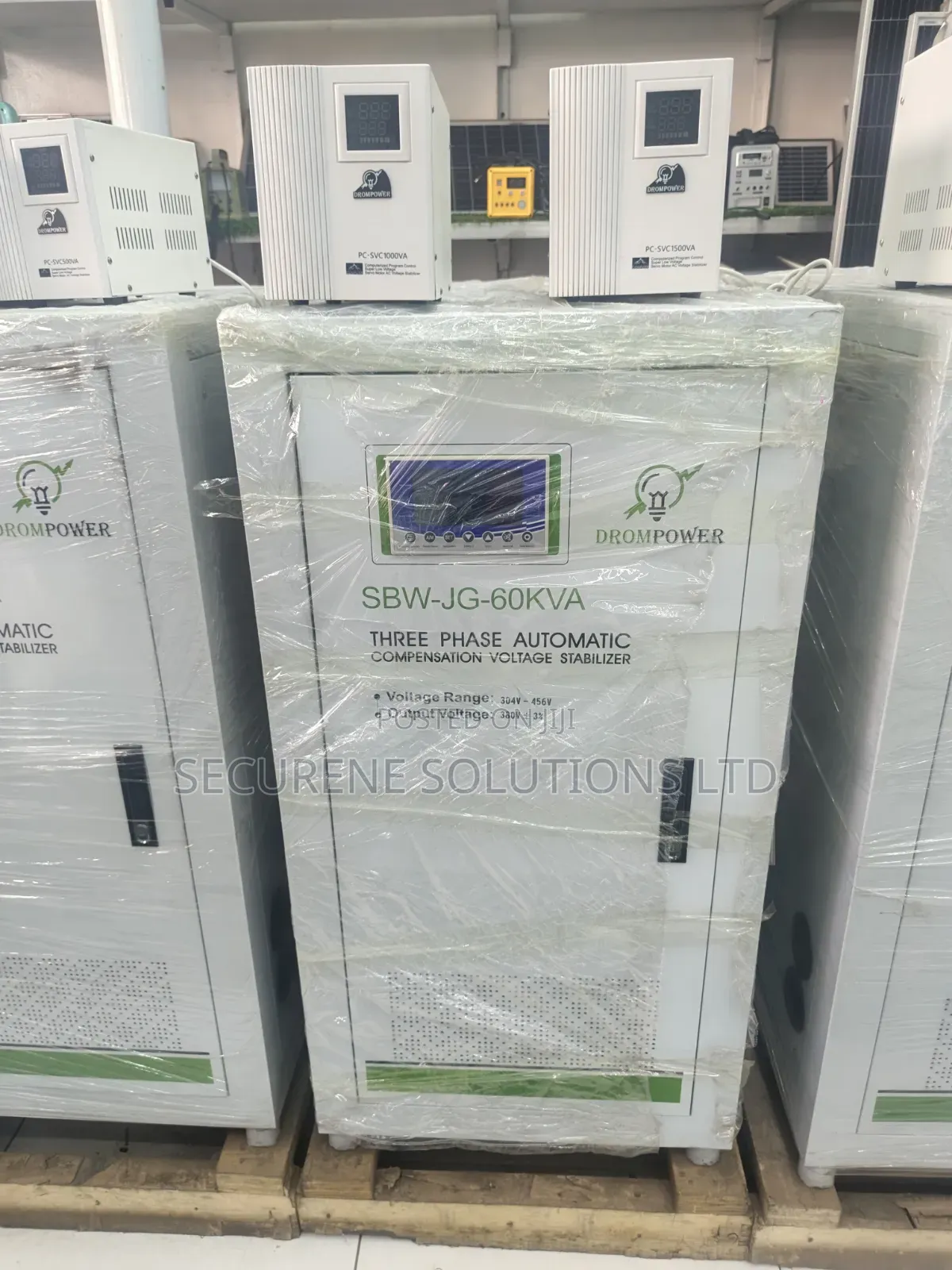 Automatic Voltage Stabilizer 3 Phase Digital Display 60kw