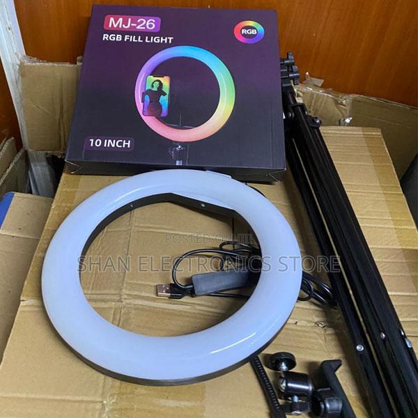 RGB 10 Inch Ring Light - main view