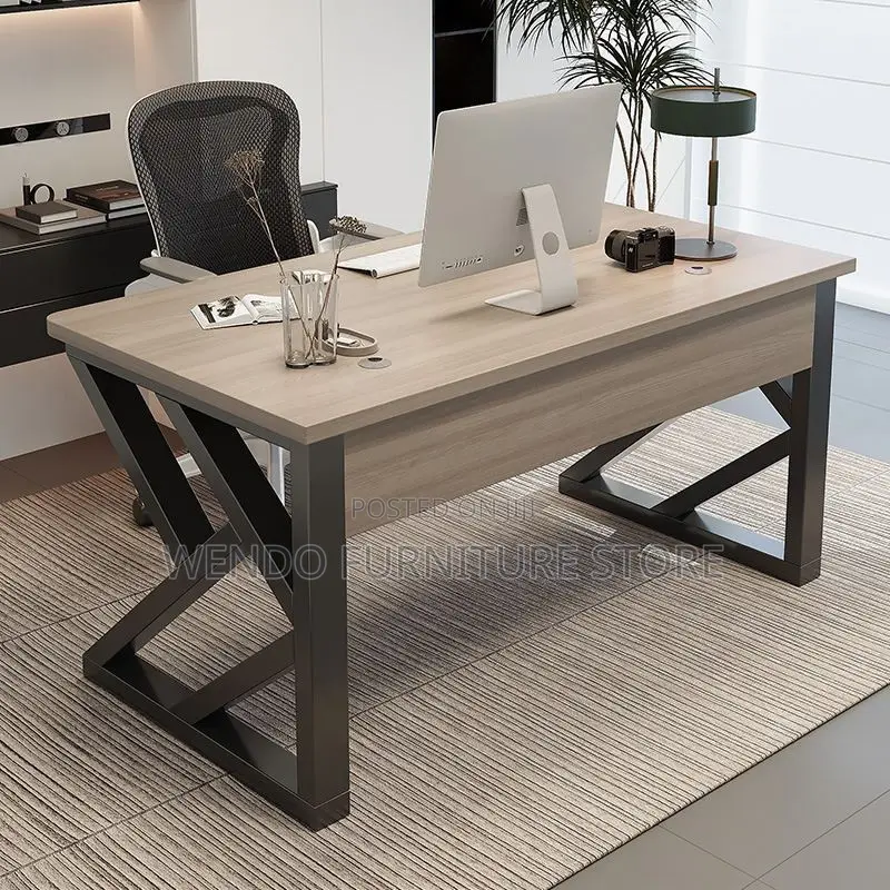 Office Desk : 1200mm Wooden Computer Table