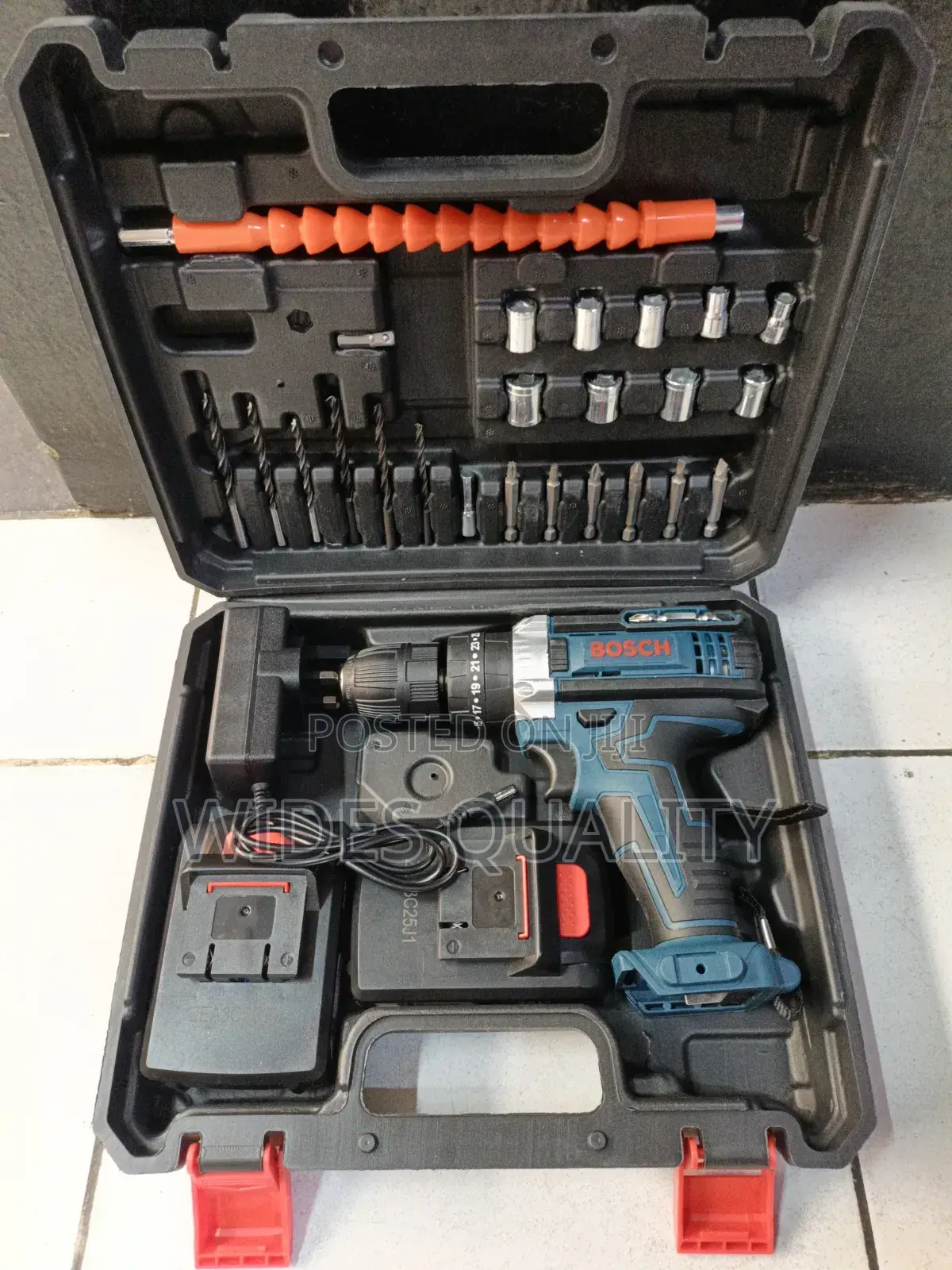 Bosch Cordless Drill Set.