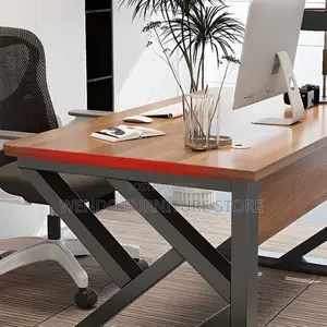 Office Desk : 1200mm Wooden Computer Table