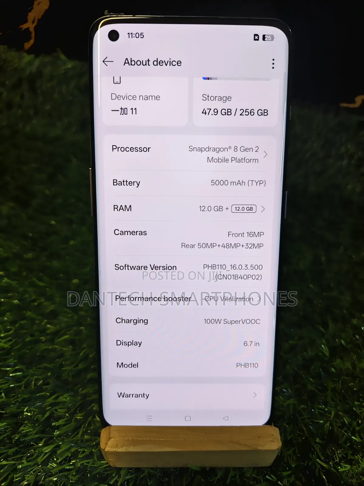 OnePlus 11 256 GB Gray