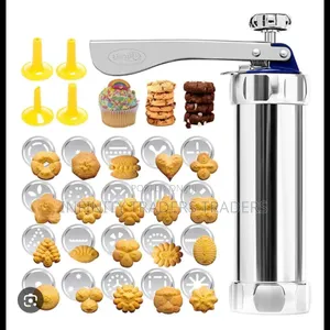 Stainless Steel Cookie Press or Biscuit Maker Machine