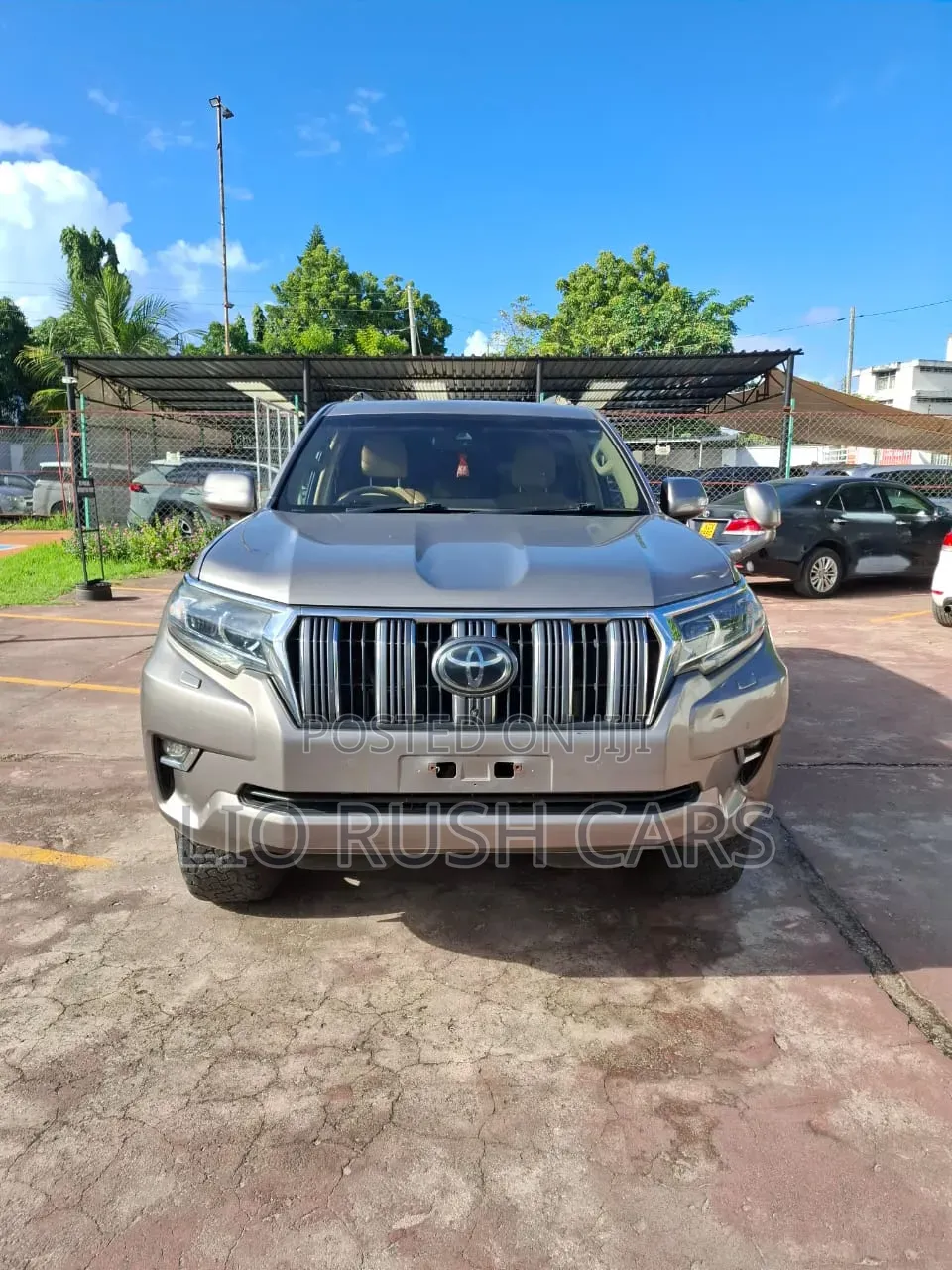 Toyota Land Cruiser Prado 2018 Brown