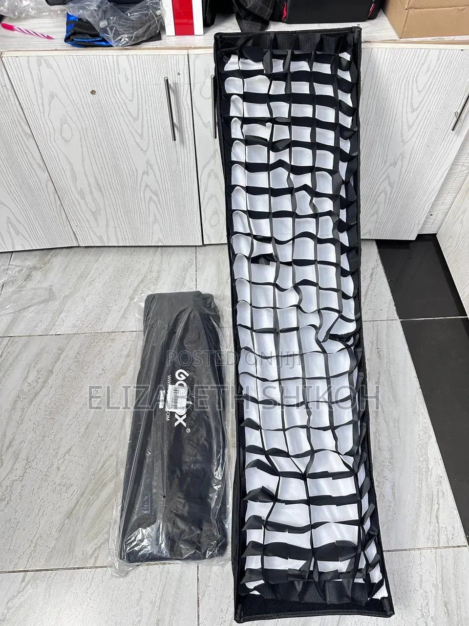 Godox 30×120 Cm Bowens Mount Grid Strip Softbox for Strobe