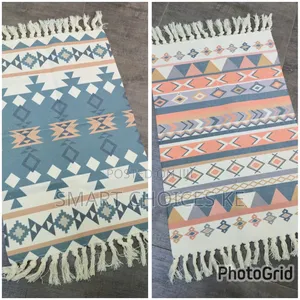 Boho Handmade Rug With Tassels Size 60*90 Cm
