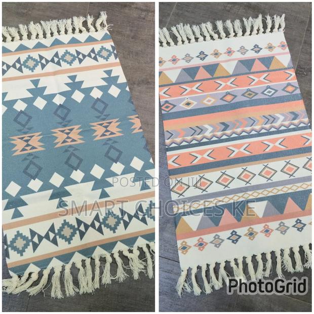 Boho Handmade Rug With Tassels Size 60*90 Cm