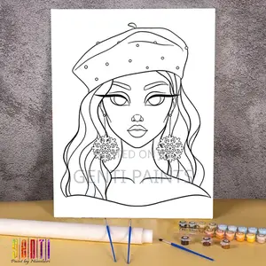 Pre Drawn Canvas 40x30 Paint by Numbers