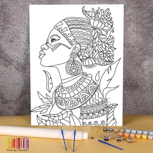 Pre Drawn Canvas 40x30 Paint by Numbers